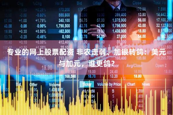 专业的网上股票配资 非农走弱、加银转鸽：美元与加元，谁更鸽？