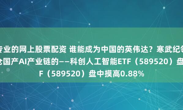 专业的网上股票配资 谁能成为中国的英伟达？寒武纪领涨超3%，重仓国产AI产业链的——科创人工智能ETF（589520）盘中摸高0.88%